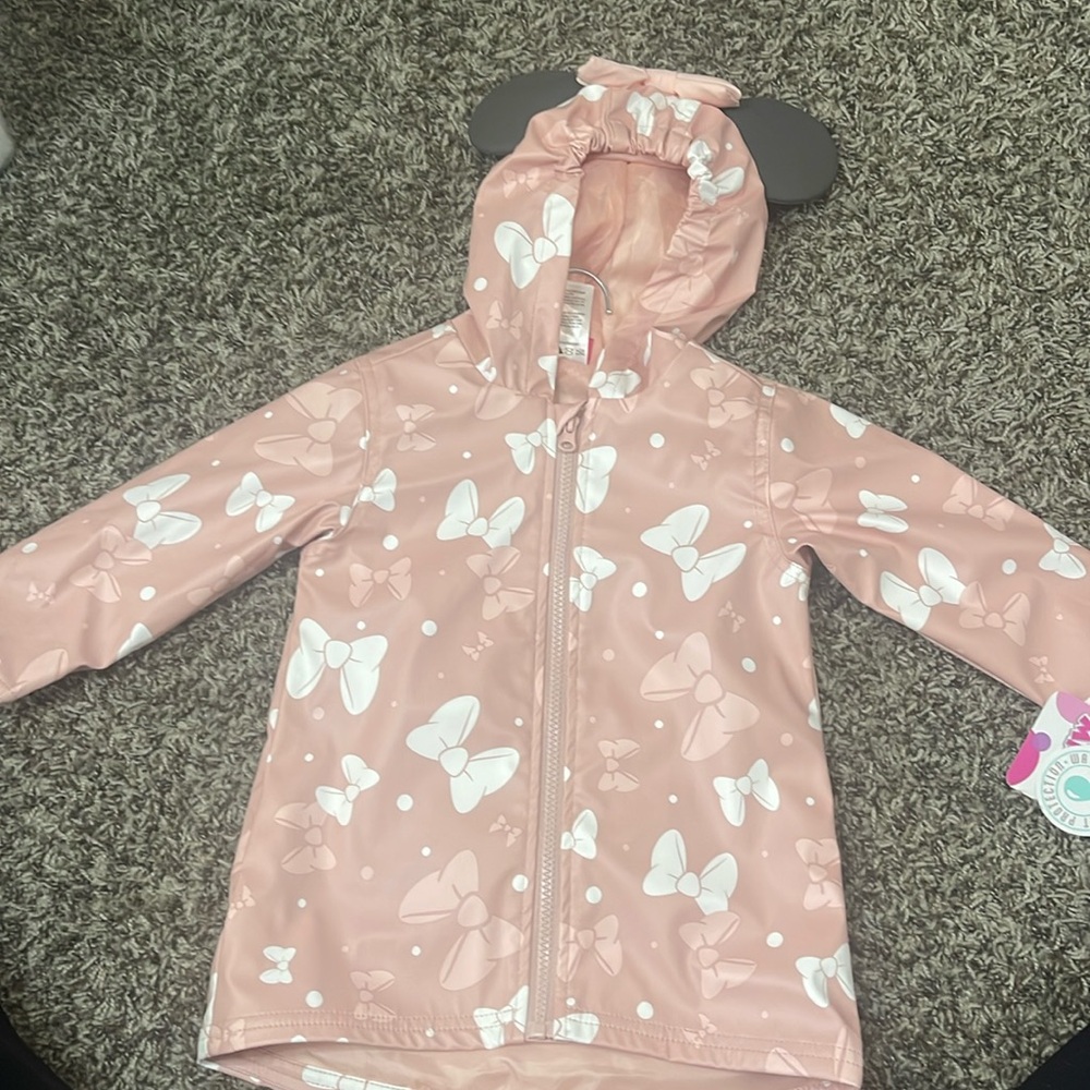 Toddler Minnie Mouse Rain Jacket